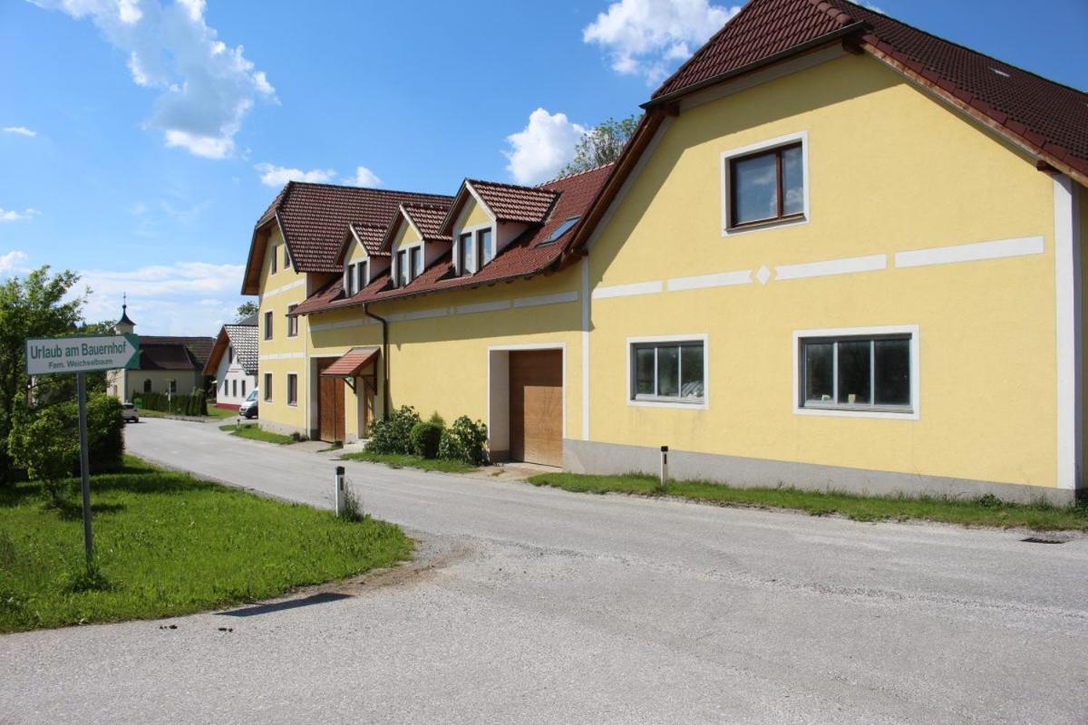 Apartmán Urlaub Am Bauernhof Weichselbaum Schloss Rosenau Exteriér fotografie